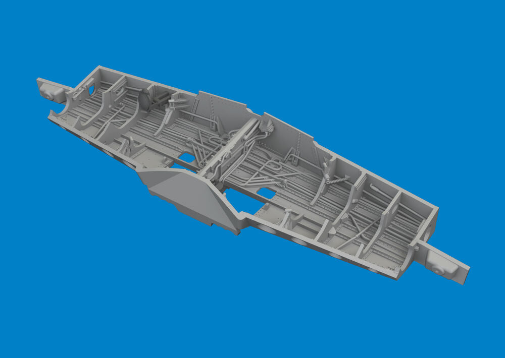 P-51D wheel bay PRINT EDUARD