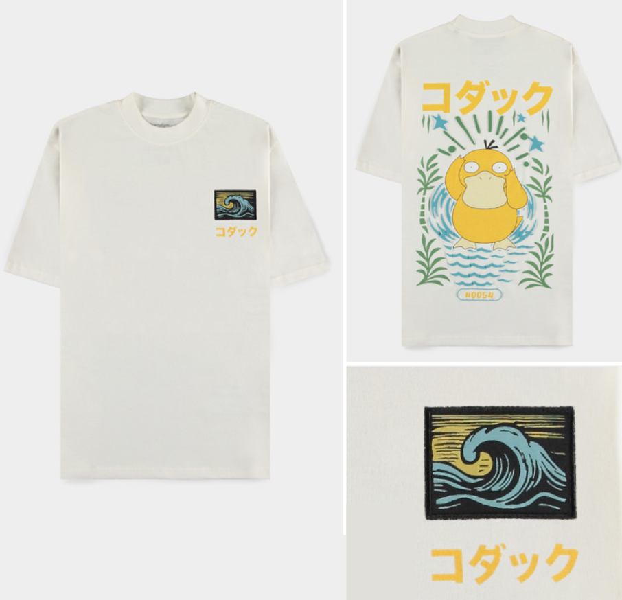 POKEMON - Psyduck - Men T-Shirt Loose Fit (L)
