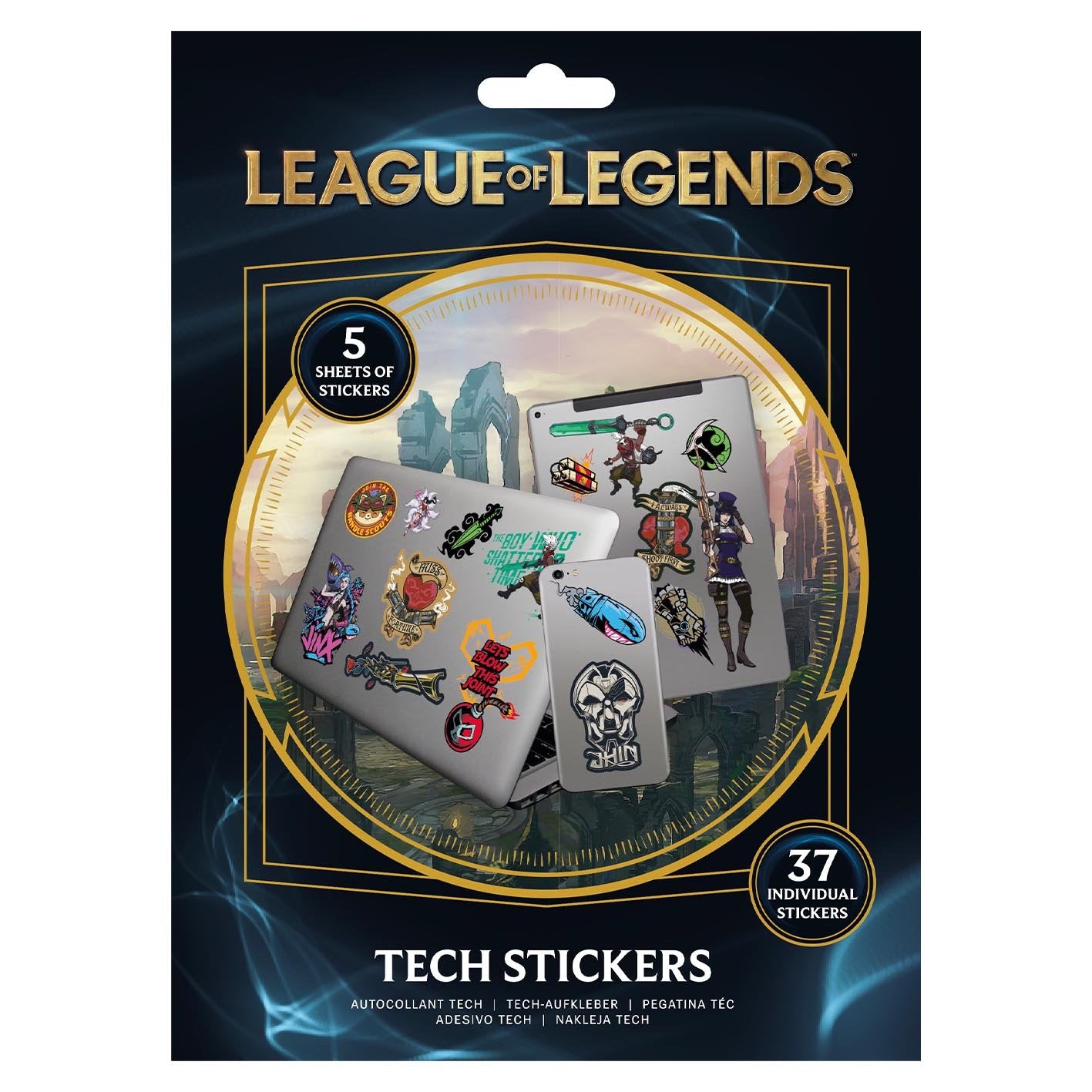 LEAGUE OF LEGENDS - Tech Stickers Pack