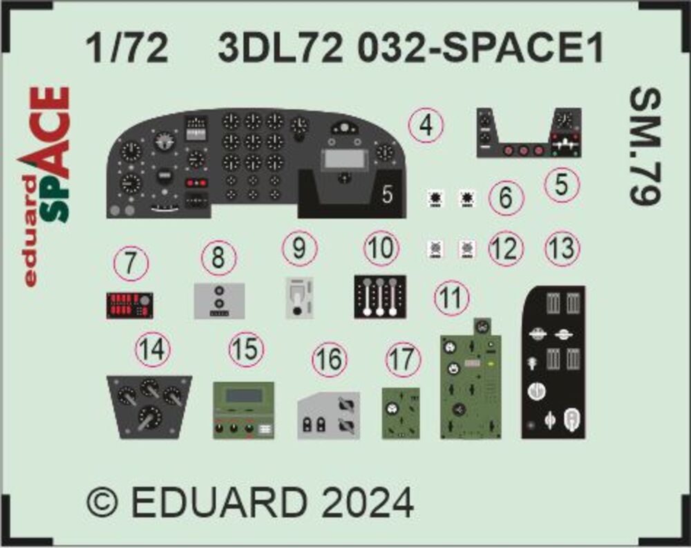 SM.79 SPACE ITALERI