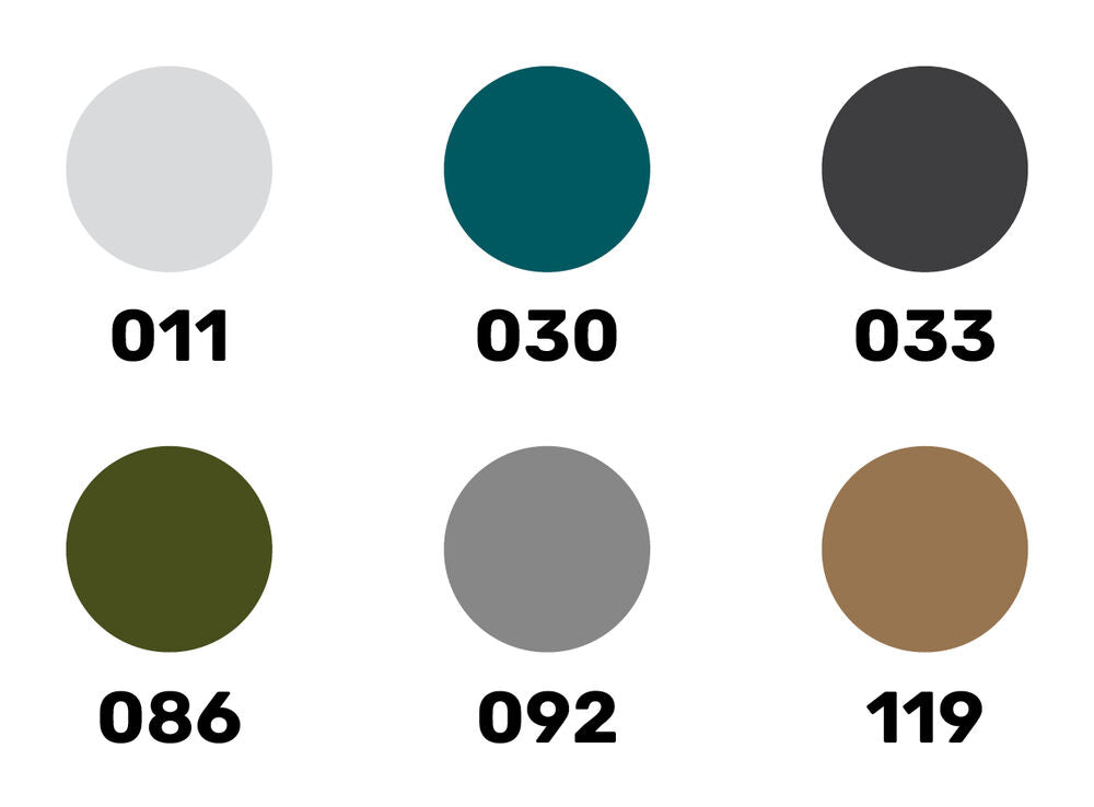 Acrylic Colour Set ���Military��� 6 x 12 ml + Brush