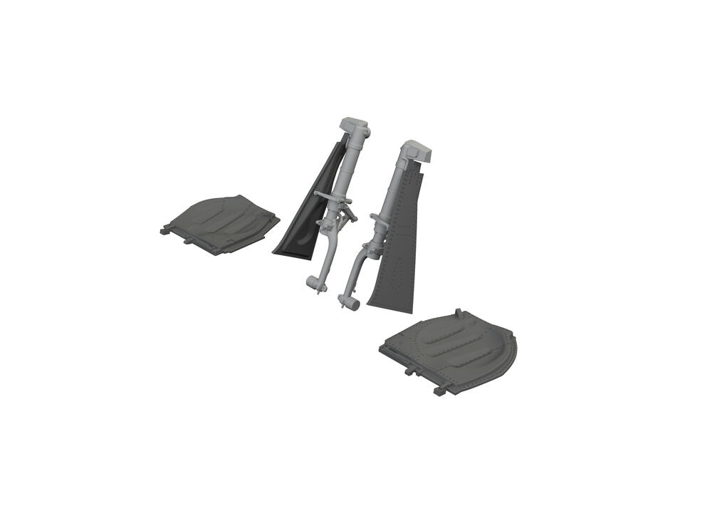 P-51D undercarriage legs PRINT EDUARD