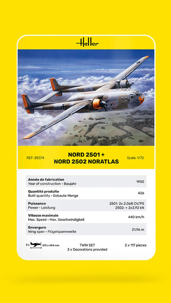 Twin Set Nord 2501 + Nord 2502 Noratlas