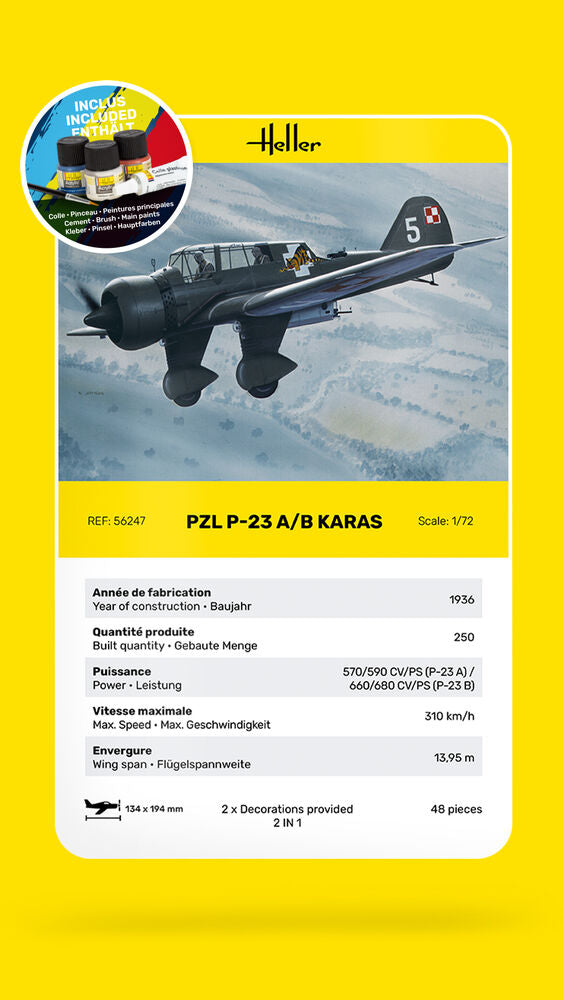 STARTER KIT PZL 23 Karas