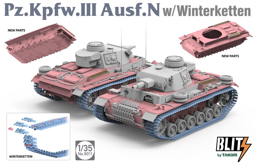 Pz.Kpfw.III Ausf.N w/WINTERKETTEN
