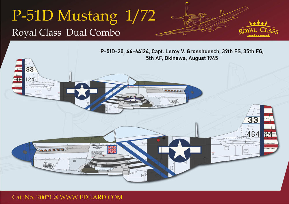 P-51D MUSTANG DUAL COMBO ROYAL CLASS