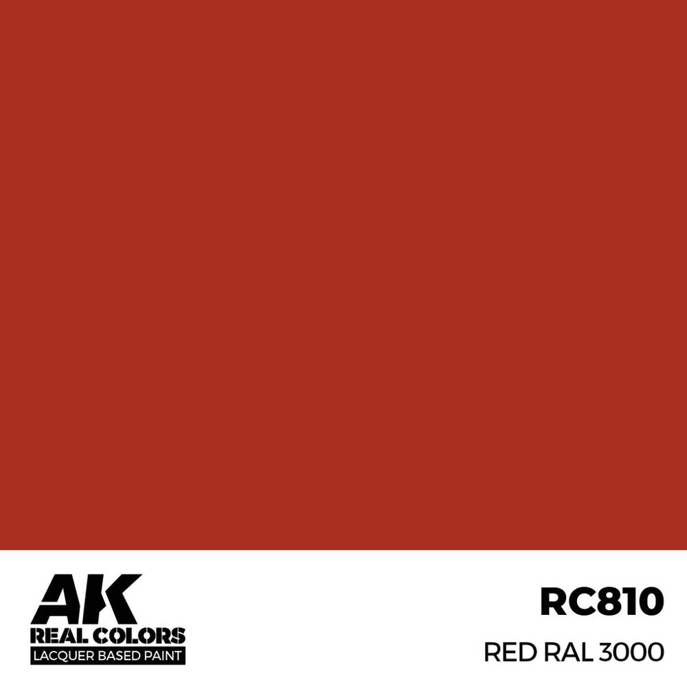 Real Colors: Red RAL 3000 17 ml.