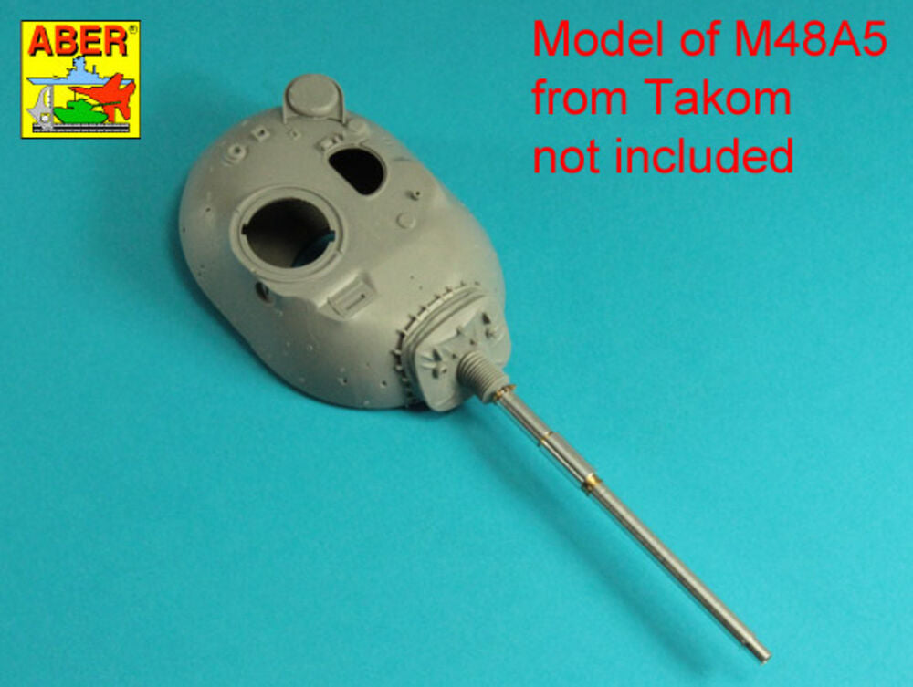 105 mm M-68 barrel with thermal shroud for M48A5 Tank