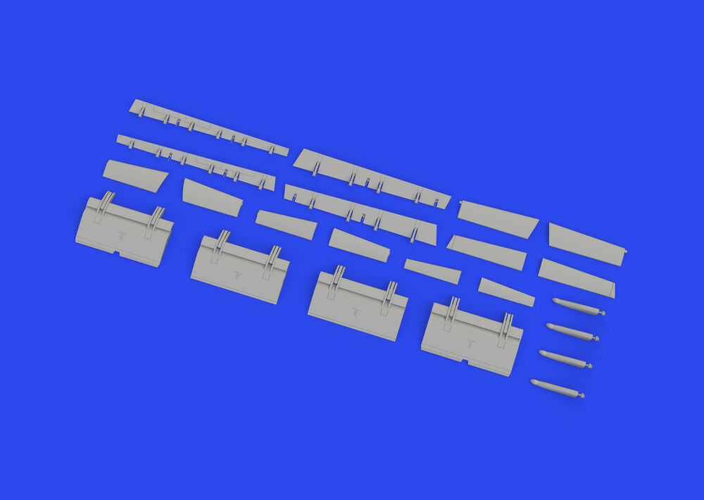 Su-25 flaps and slats PRINT 1/48 ZVEZDA