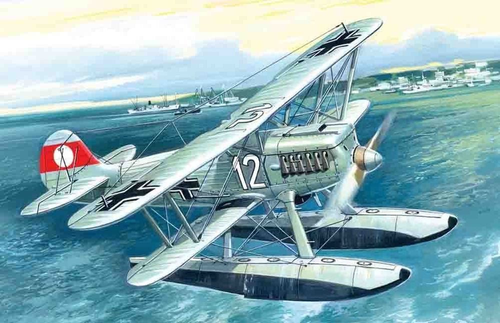 Heinkel He 51B-2 German Fighter Seaplane