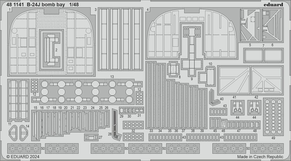B-24J PART II HOBBY BOSS
