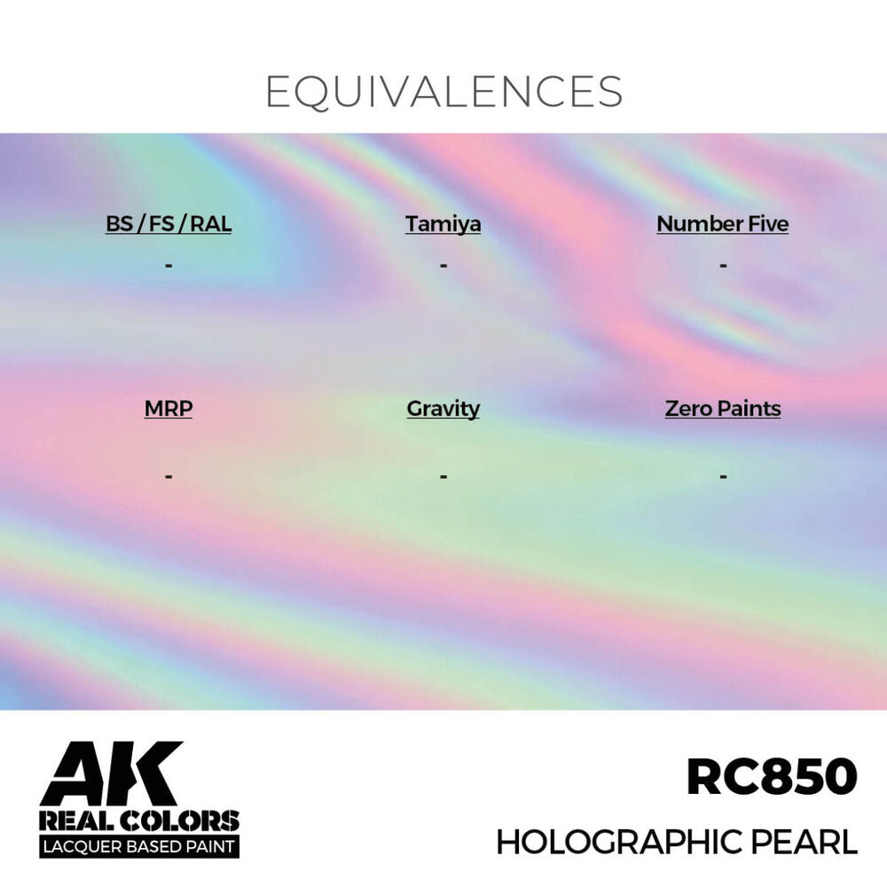 Real Colors: Holographic Pearl 17 ml.