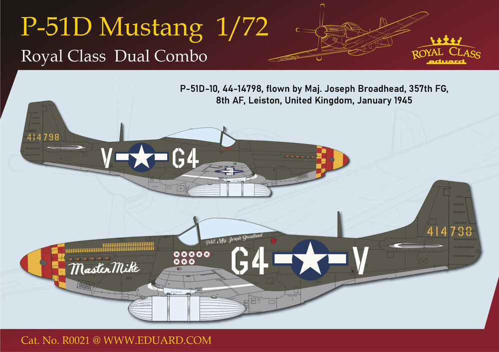 P-51D MUSTANG DUAL COMBO ROYAL CLASS