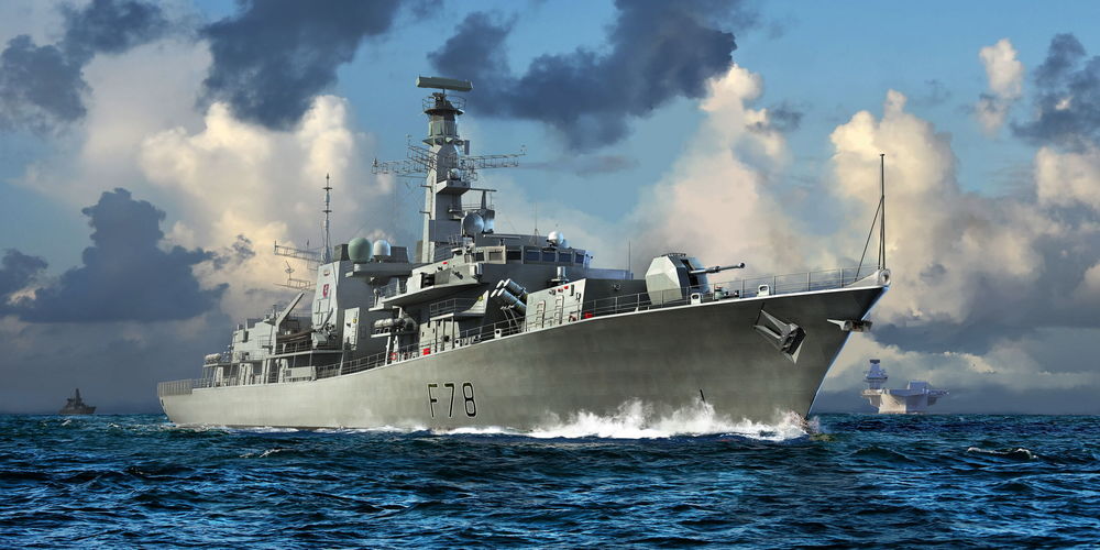 HMS TYPE 23 Frigate Kent(F78)