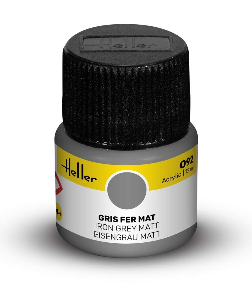 Acrylic Colour 092 Iron Grey Matt
