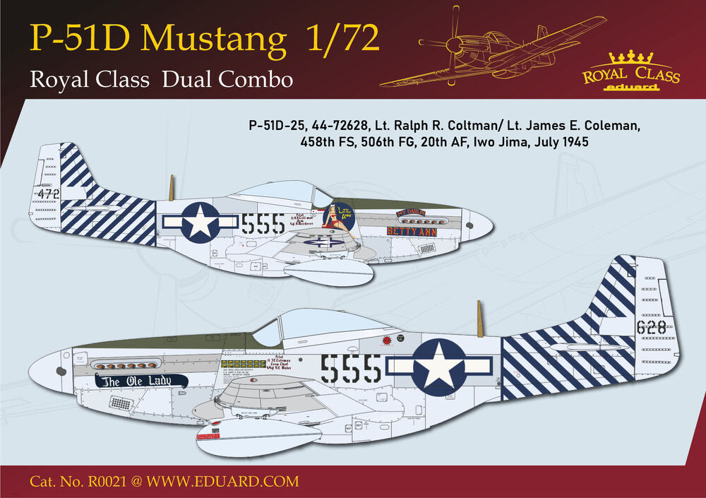 P-51D MUSTANG DUAL COMBO ROYAL CLASS