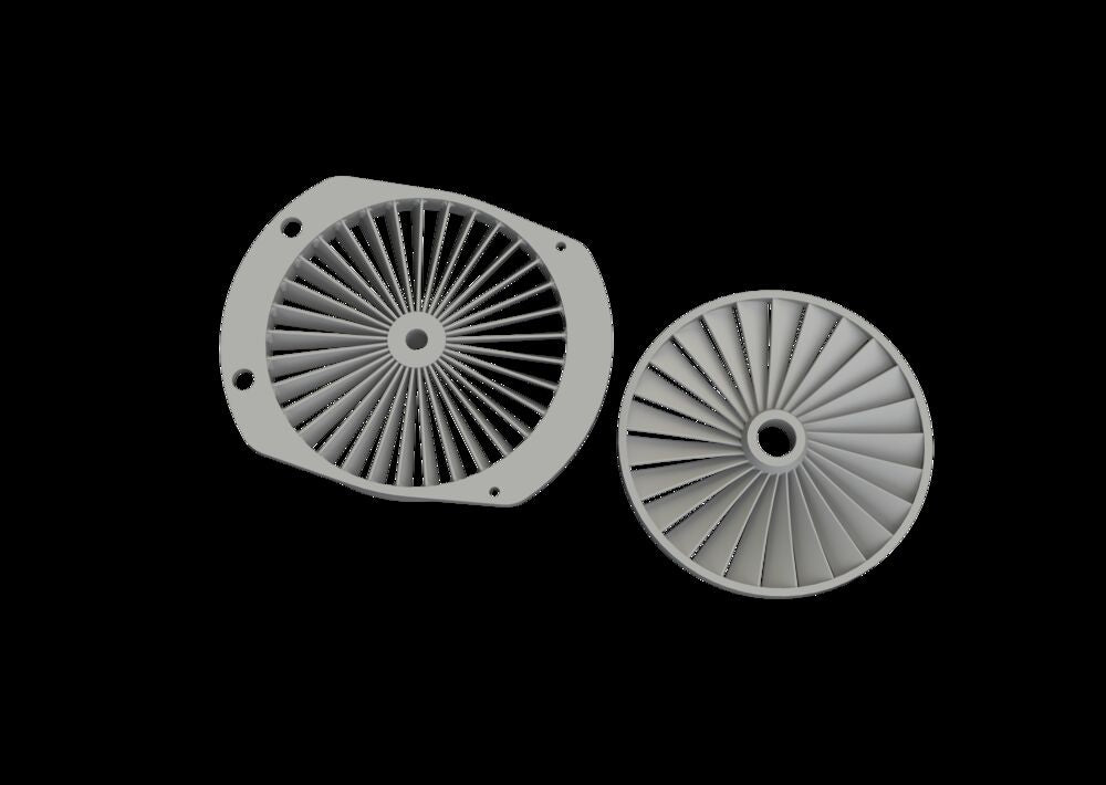 F-35B lift fan PRINT TAMIYA