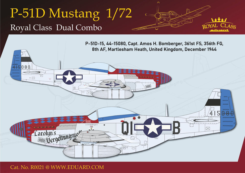 P-51D MUSTANG DUAL COMBO ROYAL CLASS