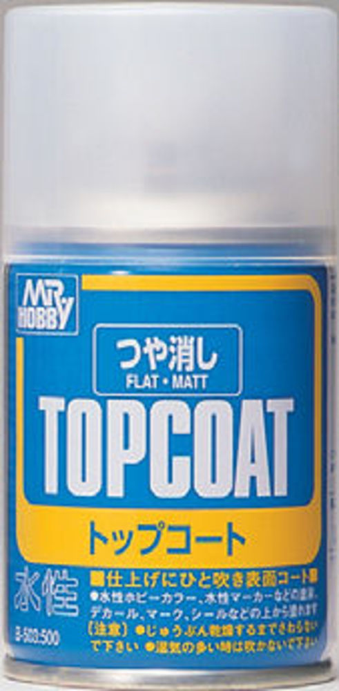 Mr Hobby - Mr. Top Coat Flat Spray (86 ml)