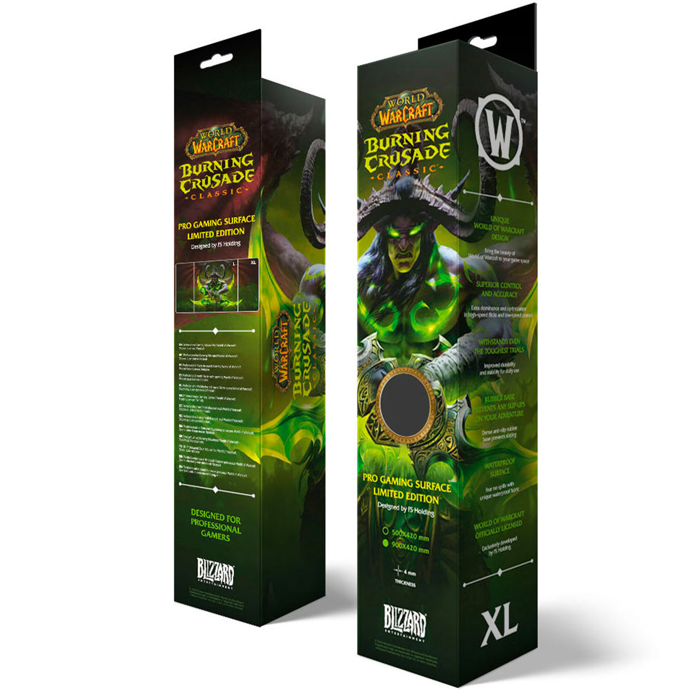 World Of WarCraft Burning Crusade: Illidan, Mousepad, XL