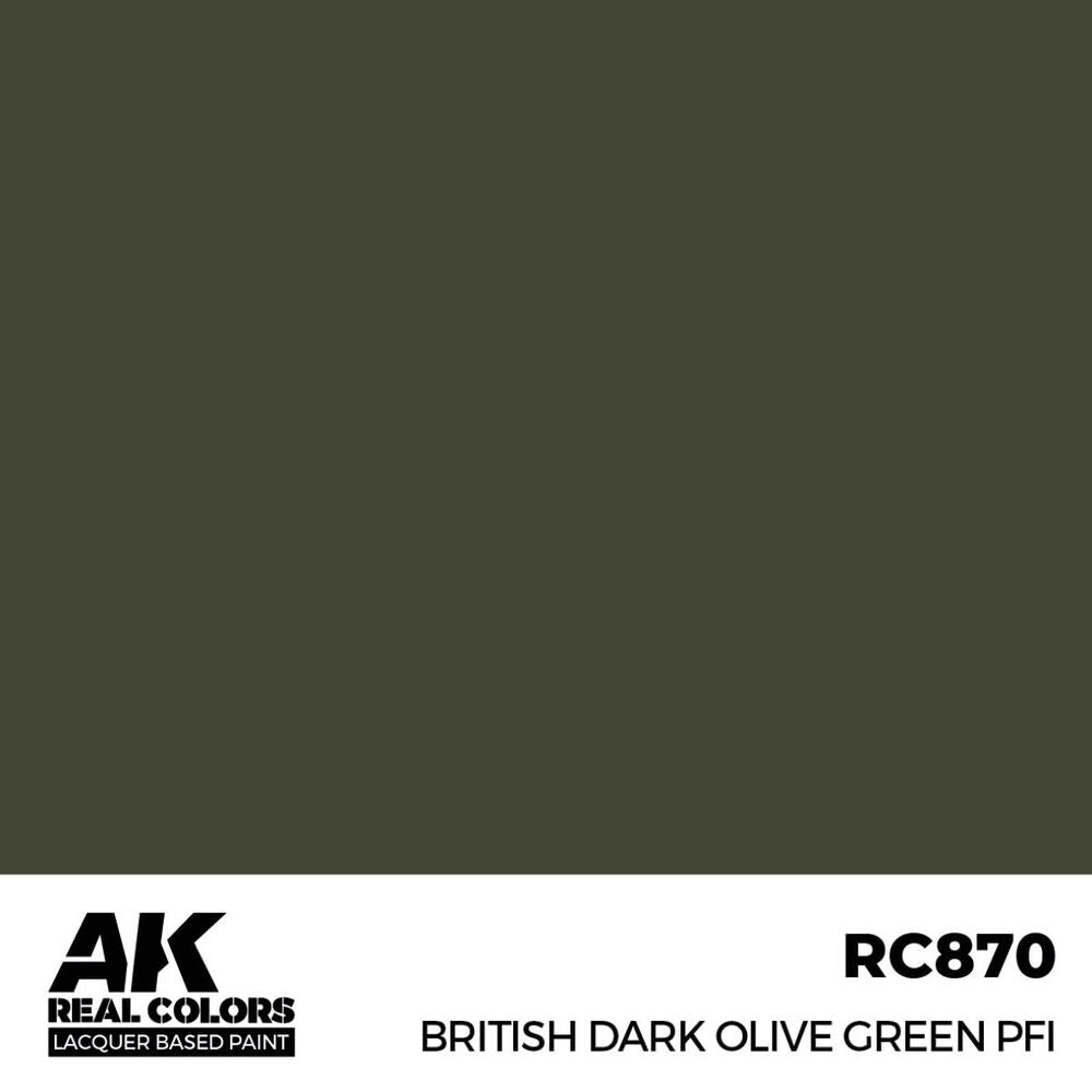 Real Colors: British Dark Olive Green PFI 17 ml.