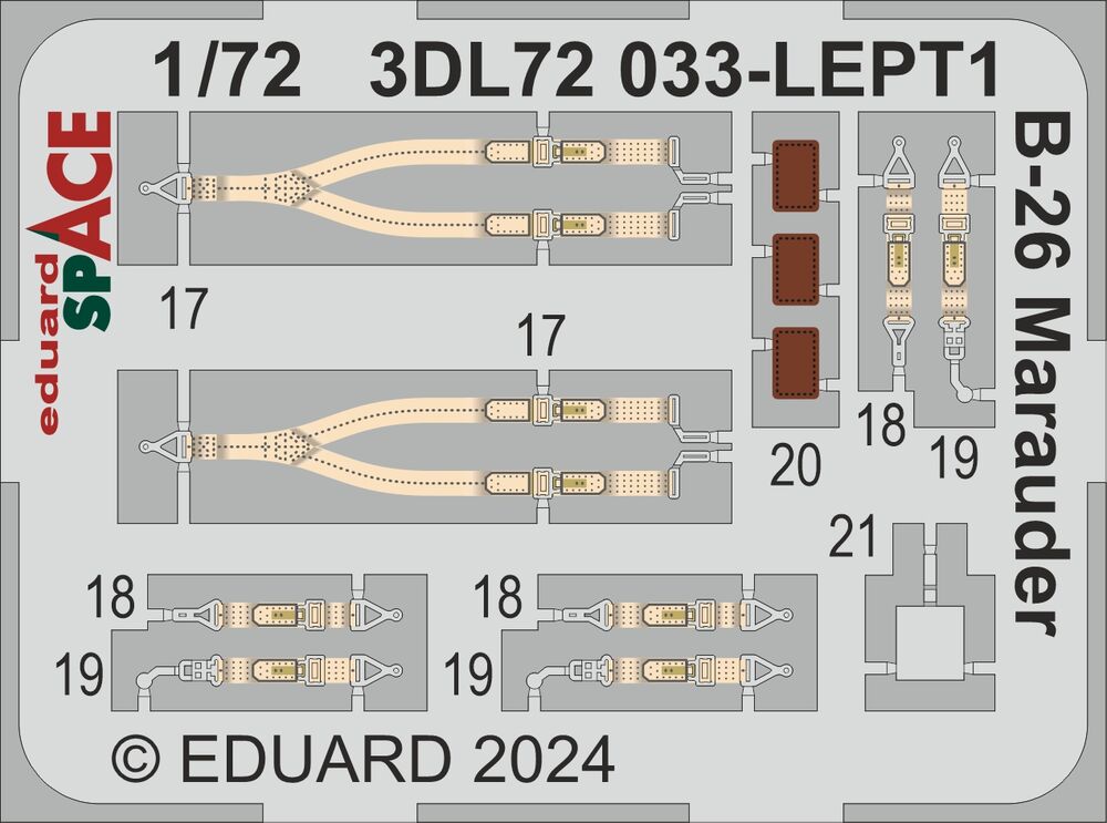 B-26 Marauder SPACE HASEGAWA / EDUARD