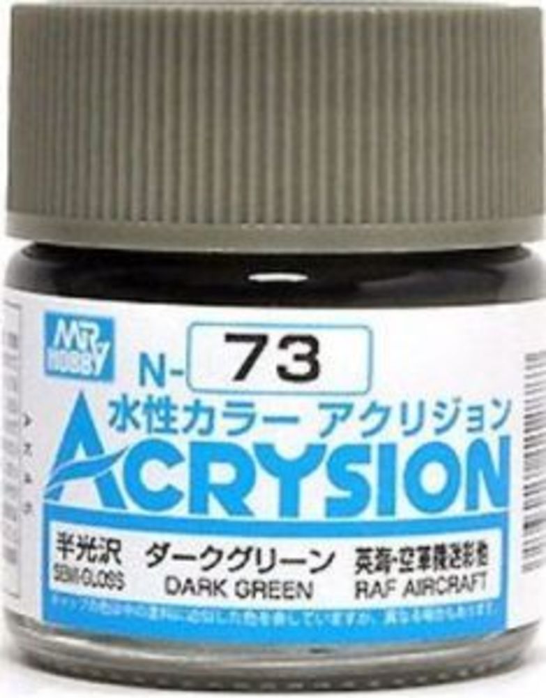 Mr Hobby -Gunze Acrysion (10 ml) Dark Green
