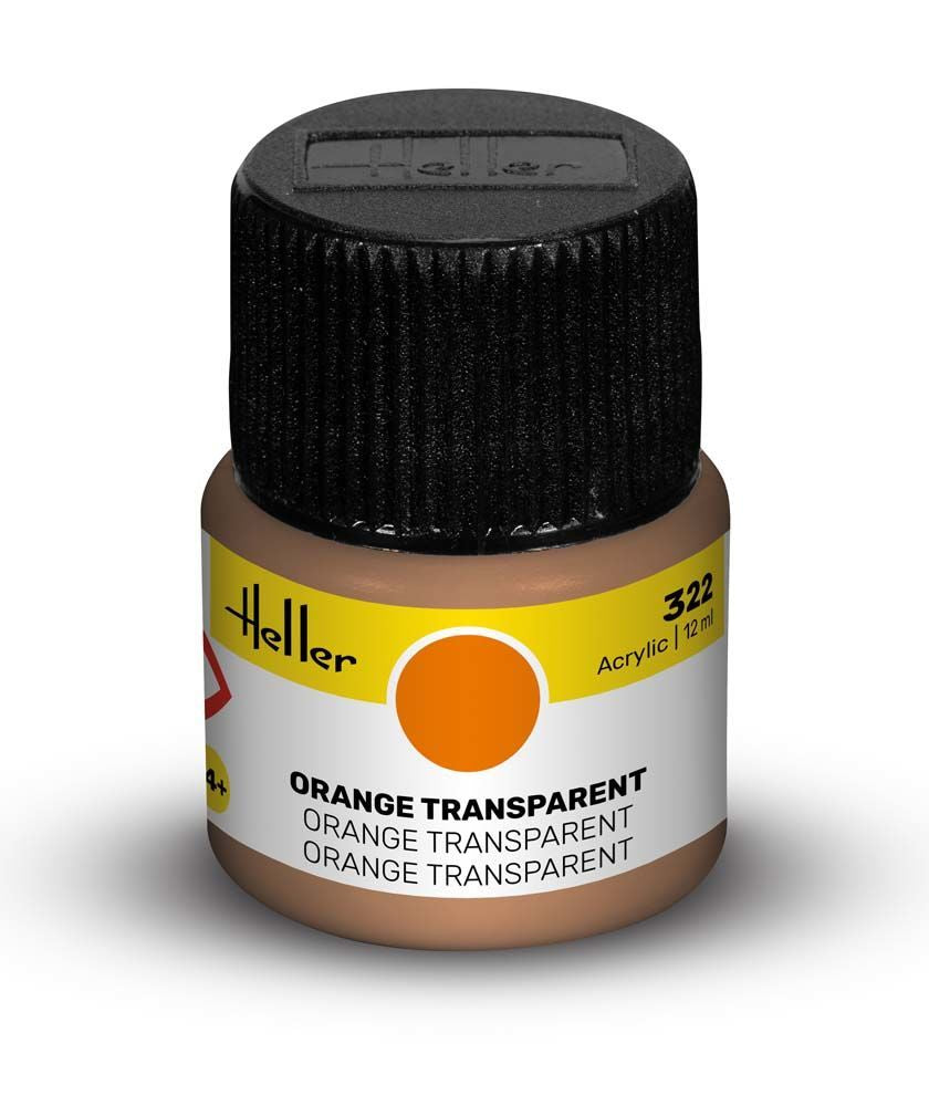 Acrylic Colour 322 Orange Transparent
