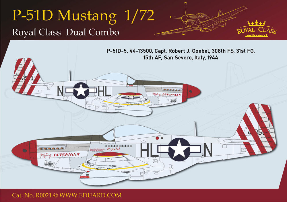 P-51D MUSTANG DUAL COMBO ROYAL CLASS