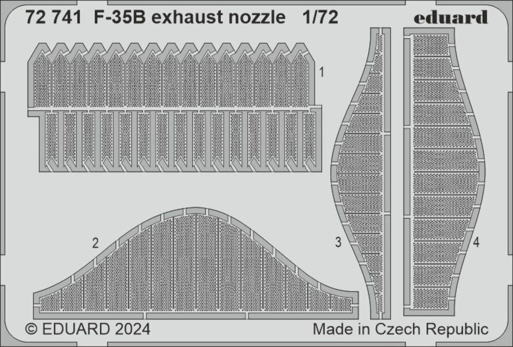F-35B exhaust nozzle TAMIYA