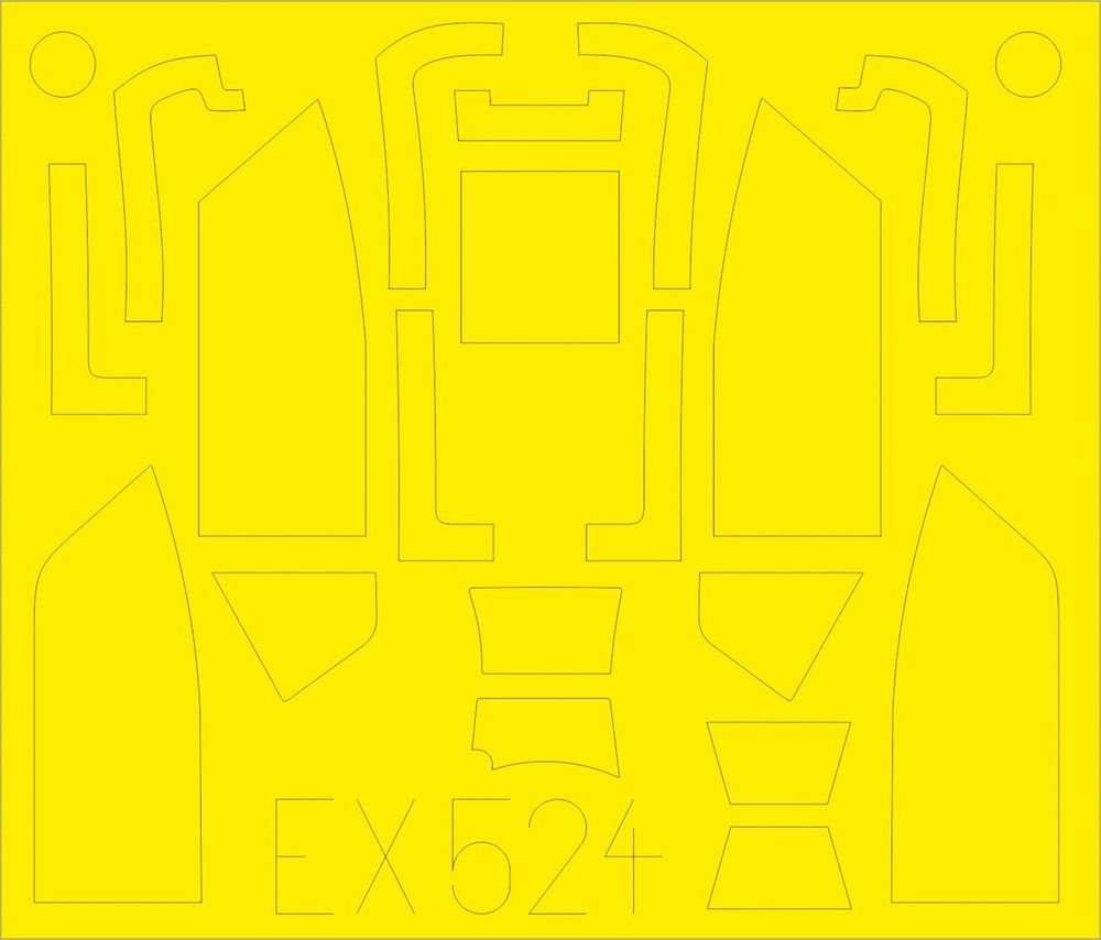 Bf 109G-6 Erla canopy for Eduard