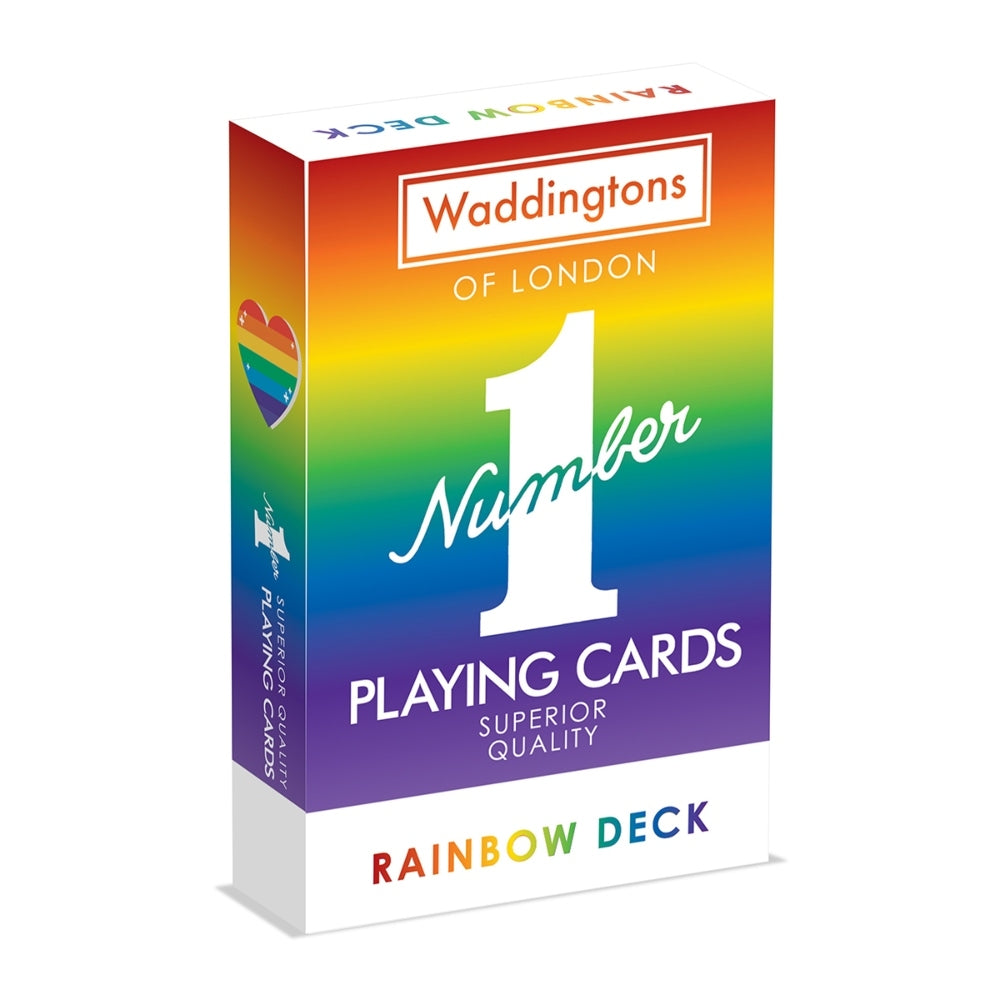 Winning Moves Rainbow - Waddingtons No.1 Playing Cards
