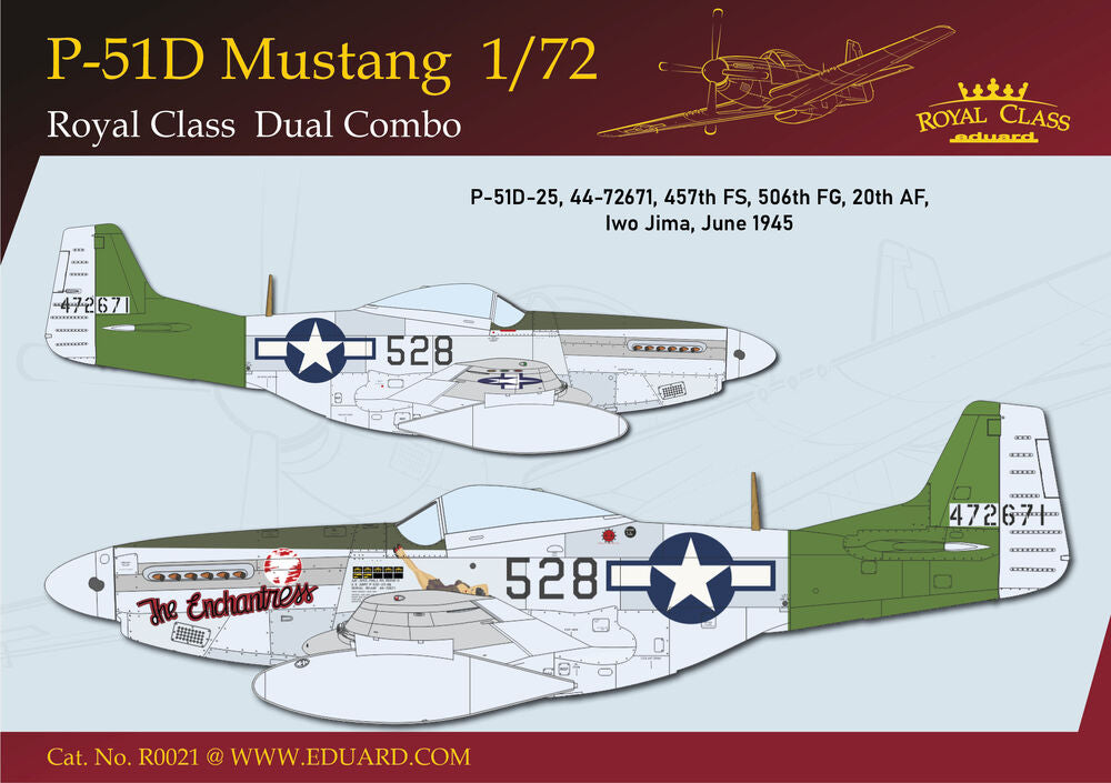 P-51D MUSTANG DUAL COMBO ROYAL CLASS