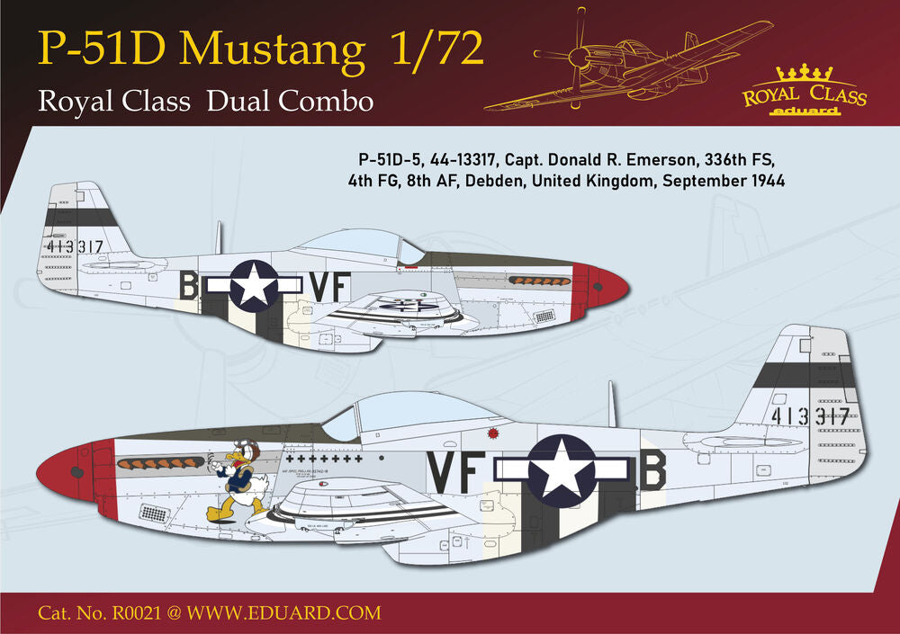 P-51D MUSTANG DUAL COMBO ROYAL CLASS