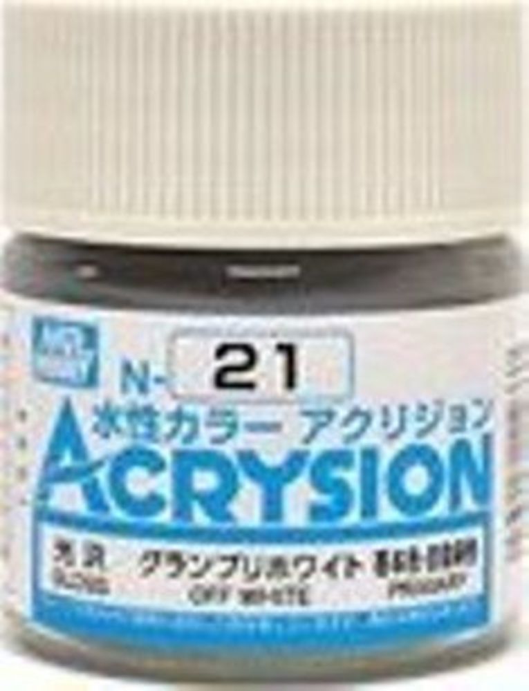 Mr Hobby -Gunze Acrysion (10 ml) Off White
