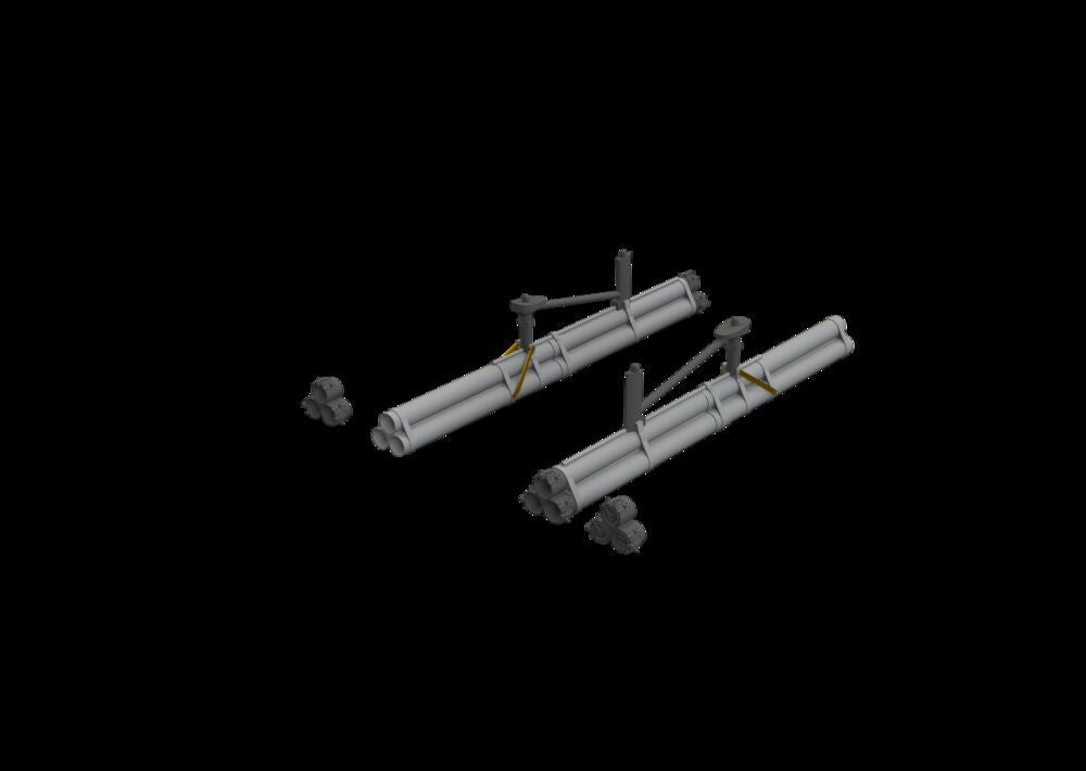 P-51B/C bazooka rocket launcher EDUARD