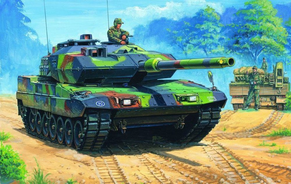 German Leopard 2 A6EX tank