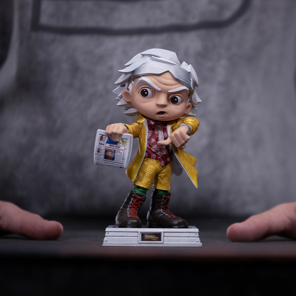 Iron Studios & Minico Back To The Future II - Doc Brown Figure
