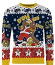 Simpsons Christmas Sweater D'oh Ho Ho! Size M