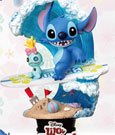 Disney Summer Series D-Stage PVC Diorama Stitch Surf 15 cm