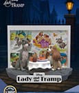Disney D-Stage PVC Statue Lady and the Tramp 12 cm