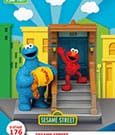 Sesame Street D-Stage PVC Statue Elmo & Cookie Monster 11 cm