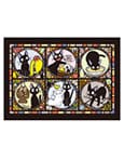Kiki's Delivery Service Jigsaw Puzzle Stained Glass Jiji's everyday