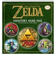 Legend of Zelda Pin-Back Buttons 5-Pack Classics