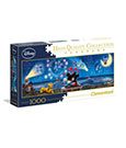 Disney Panorama Jigsaw Puzzle Mickey & Minnie (1000 pieces)