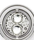 Harry Potter Pin Badge Time Turner (Silver Tone)