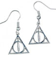 Harry Potter Deathly Hallows Earrings (silver plated)