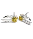 Harry Potter Earrings Golden Snitch (silver plated)