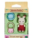 Sylvanian Families: Chocolate bunnies baby figure 5 cm