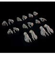 Mythic Legions: Necronominus Action Figure Accessory Skeletons of Necronominus Hands/Feet Pack